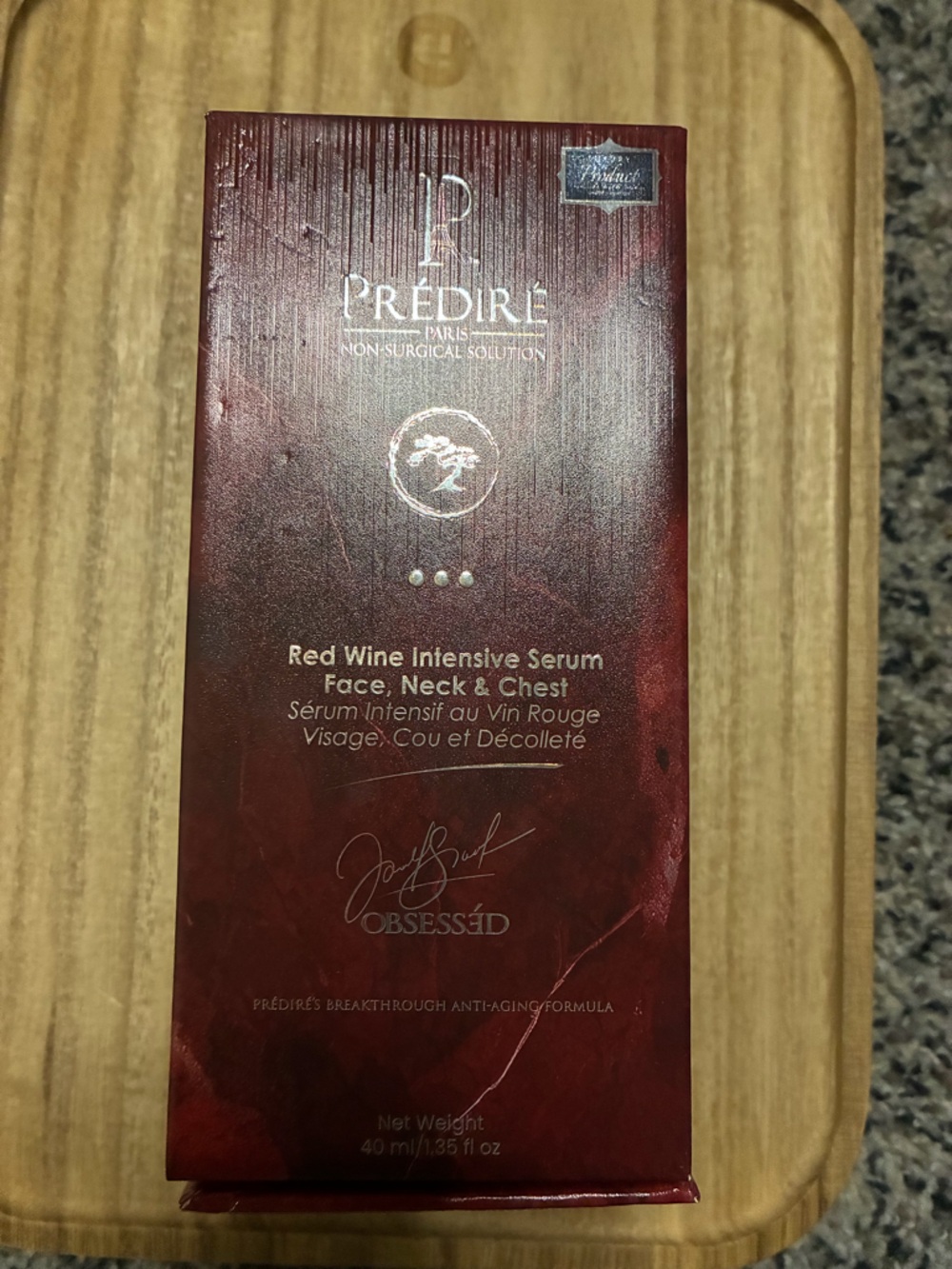 Red Wine Intensive Serum Face, Neck & Chest - PREBRIRE